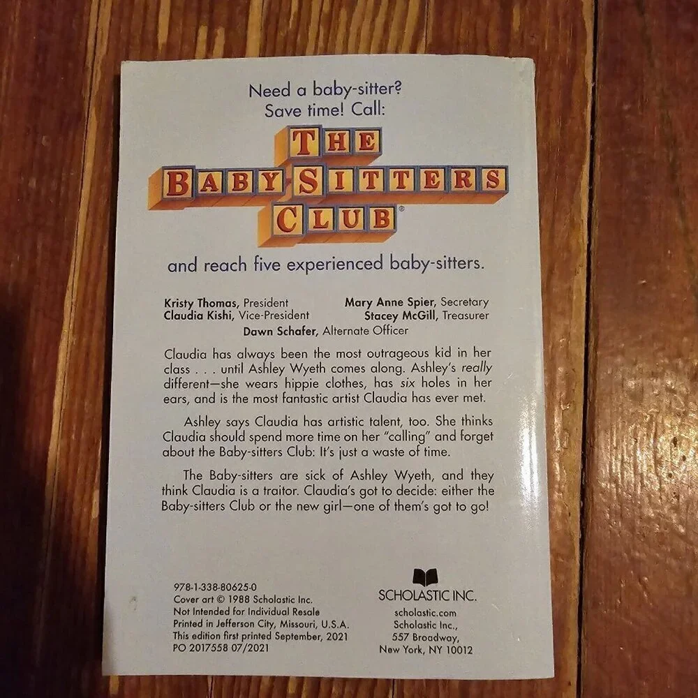 Claudia and the New Girl by Ann M. Martin The Baby-Sitters Club # 12